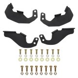 Westin 21-23 Ford Bronco 2DR (Excl. Bronco Sport) Outlaw Drop Nerf Step Bars - Textured Black thumbnail 8