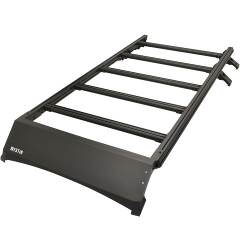 Westin 21-26 Ford Bronco 4dr. Mesa Roof Rack Visor & Mounting Brackets - Textured Black