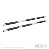 Westin 14-17 Chevrolet Silverado 1500 Double Cab 78.9in Bed R5 Nerf Step Bars - Polished Stainless thumbnail 5