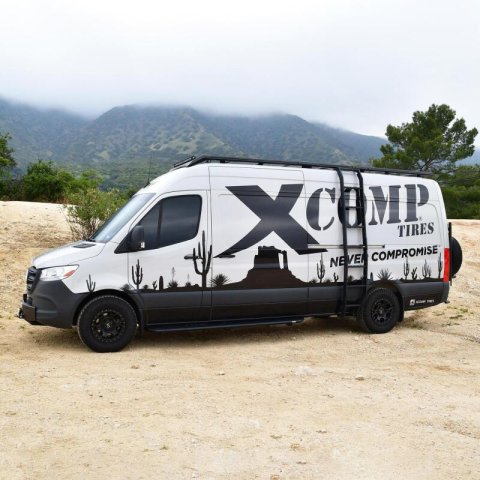 Westin 07-23 Mercedes-Benz Sprinter w/ 144in. Wheelbase Outlaw Nerf Step Bars - Textured Black thumbnail 9