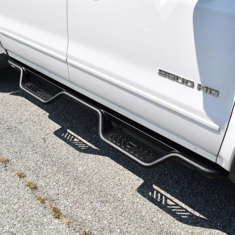 Westin 04-13 Chevrolet Silverado Outlaw Drop Nerf Step Bar - Textured Black thumbnail 2