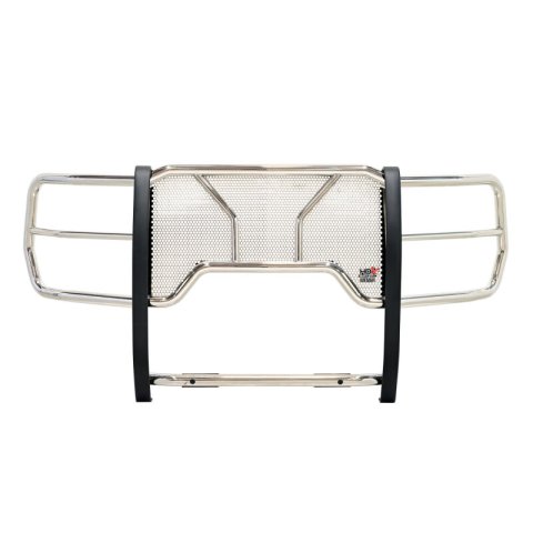 Westin 23-24 F250/350 HDX 1 Piece Grille Guard Polished Stainless Steel thumbnail 1
