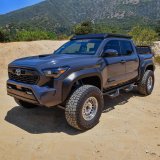 Westin 2024-2026 Toyota Tacoma Dbl Cab Outlaw Drop Nerf Step Bars - Textured Black thumbnail 1