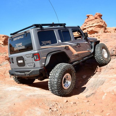 Westin 18-25 Jeep Wrangler JL XTS Rear Bumper - Textured Black thumbnail 5