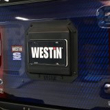 Westin 21-25 Ford Bronco (Excl. Sport) Spare Tire Delete Plate - Tex. Blk thumbnail 3