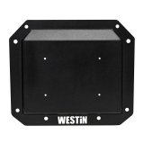 Westin 21-25 Ford Bronco (Excl. Sport) Spare Tire Delete Plate - Tex. Blk thumbnail 6
