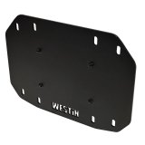 Westin 18-25 Wrangler JL Spare Tire Delete Plate - Tex. Blk thumbnail 1