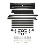 Westin 24-26 Toyota Tacoma Double Cab Mesa Roof Rack - Textured Black thumbnail 1