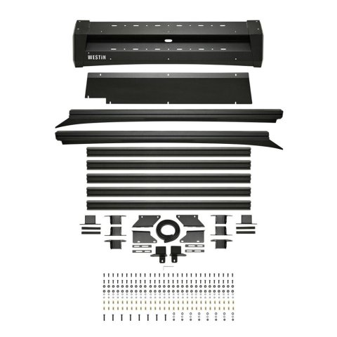 Westin 24-26 Toyota Tacoma Double Cab Mesa Roof Rack - Textured Black