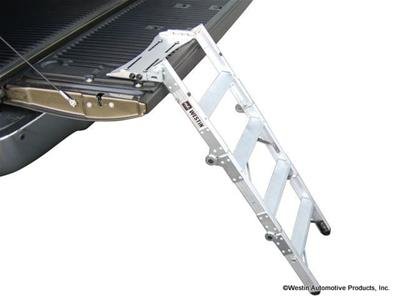 Westin Truck-Pal Tailgate Ladder - Aluminum thumbnail 2