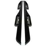 Westin 07-18 Jeep Wrangler JK Unlimited Outlaw Drop Nerf Step Bars - Textured Black thumbnail 7