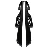Westin 07-18 Jeep Wrangler JK Unlimited Outlaw Drop Nerf Step Bars - Textured Black thumbnail 8