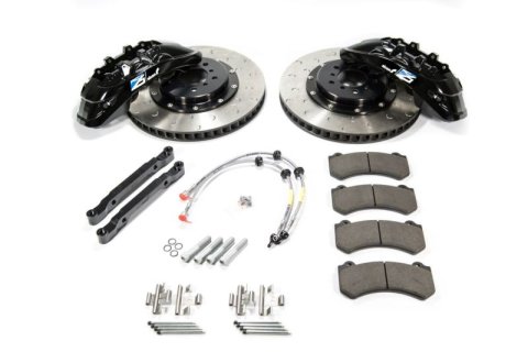 Alcon 2009+ Nissan GT-R R35 412x36mm Rotor 6 Piston Caliper RC6 Front Axle Kit - Sky Blue thumbnail 2