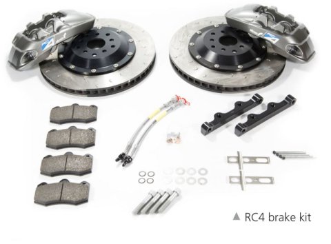 Alcon 2015+ BMW M3 F80 380x32mm 4 Piston Rear Brake Upgrade Kit - Grey thumbnail 2
