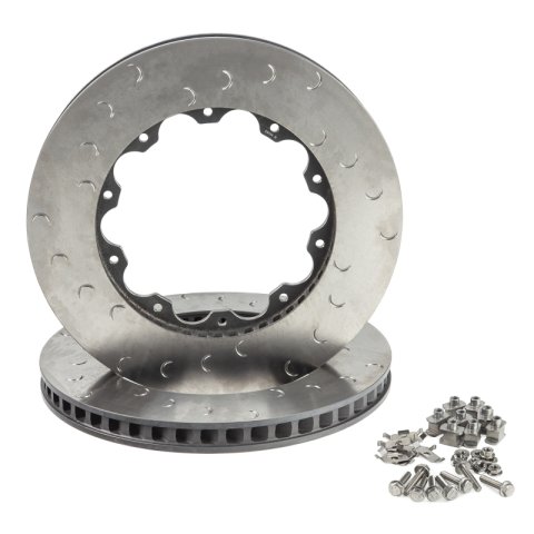 Alcon Nissan R35 GT-R Gen 2 390X32.8mm Rotor Ring Kit - Front Left thumbnail 1