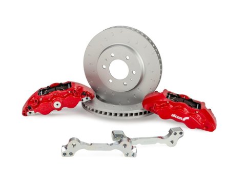 Alcon 2021+ Ford F-150(Excl Raptor) 347x36mm Rotors 6-Piston Brake Kit - Front thumbnail 2