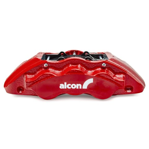 Alcon 19+ Silverado/Sierra 20+ Suburban/Tahoe/Yukon 355x33mm 6-Piston Caliper FRT Brake Kit - Red thumbnail 2