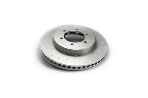 Alcon 07-15 Toyota Tacoma 355/221x34mm Slotted Rotor - Front Rear