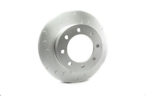 Alcon 07-21 Toyota Tundra LC200 (AVBS) 370x28mm Slotted Rotor - Rear Driver Side thumbnail 2