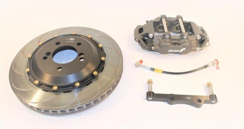 Alcon BMW E46 M3 4 Piston 355x32mm Front Race Kit - Anodized thumbnail 2