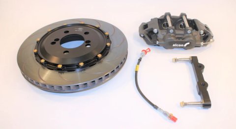Alcon BMW F8X 4 Piston 355x28mm Rear Race Kit - Anodized thumbnail 2