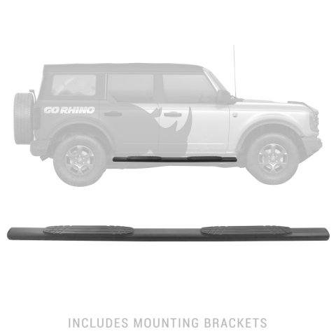 Go Rhino 18-20 Jeep Wrangler JLU 1000 Series Side Steps - Tex Blk thumbnail 4