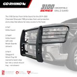 Go Rhino 19-20 Chevrolet Silverado 1500 3000 Extreme Series StepGuard - Textured Black thumbnail 3