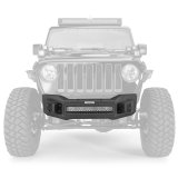 Go Rhino 07-20 Jeep Wrangler JL/JLU/JK/JKU/Gladiator JT Rockline Front Stubby Bumper thumbnail 2