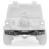 Go Rhino 07-18 Jeep Wrangler JK/JKU Rockline Rear Full Width Bumper thumbnail 1