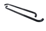 Go Rhino 01-13 Chevrolet Silverado 2500HD/3500 4000 Series SideSteps - Cab Length - Black thumbnail 1