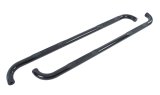 Go Rhino 14-19 Chevrolet Silverado 1500 LD (Classic) 4000 Series SideSteps - Cab Length - Black thumbnail 1
