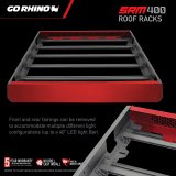 Go Rhino SRM 400 Roof Rack - 68in thumbnail 5