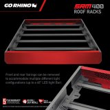 Go Rhino SRM 400 Roof Rack - 68in thumbnail 7