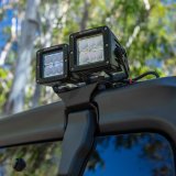 Go Rhino 18-20 Jeep Wrangler JL/JLU Light Mount - One or Two 3in Cubes thumbnail 6