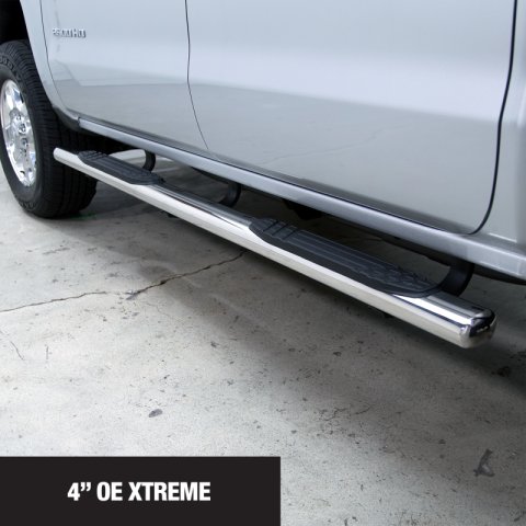 Go Rhino 4in OE Xtreme SideSteps - Stainless Steel - 87in thumbnail 7