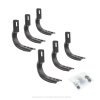 Go Rhino 11-13 Chevrolet Silverado 2500HD/3500HD Brackets for OE Xtreme Cab Length SideSteps thumbnail 4