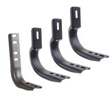 Go Rhino 11-14 Chevrolet Silverado 2500HD/3500HD Brackets for 6in OE Xtreme W2W SideSteps thumbnail 4