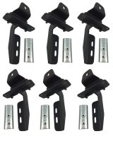 Go Rhino 18-20 Jeep Wrangler JLU Brackets for OE Xtreme Cab Length SideSteps thumbnail 2