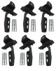 Go Rhino 18-20 Jeep Wrangler JLU Brackets for OE Xtreme Cab Length SideSteps thumbnail 4