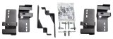Go Rhino 14-15 Kia Sorento Brackets for OE Xtreme Cab Length SideSteps thumbnail 2