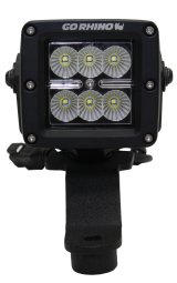 Go Rhino 18-20 Jeep Wrangler JL/JLU/Gladiator JT Light Mount - 3in Cube thumbnail 1
