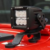 Go Rhino 18-20 Jeep Wrangler JL/JLU/Gladiator JT Light Mount - 3in Cube thumbnail 5