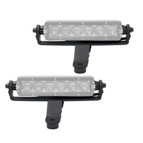 Go Rhino 18-20 Jeep Wrangler JL/JLU/Gladiator JT Light Mount - Two 6in Single Tow thumbnail 2