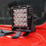 Go Rhino 18-20 Jeep Wrangler JL/JLU/Gladiator JT Light Mount - 6in Q4 Series thumbnail 4
