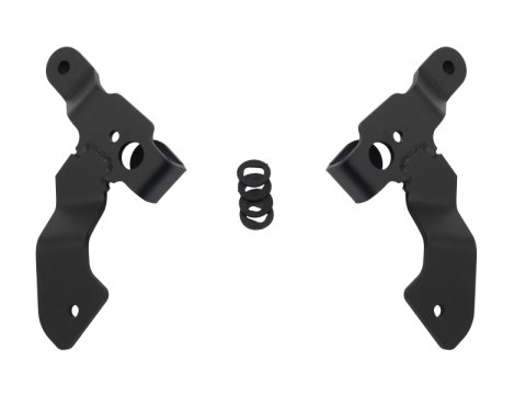 Go Rhino 18-20 Jeep Wrangler JL/JLU/Gladiator JT Light Mount - Two 3in Cubes Offset thumbnail 4