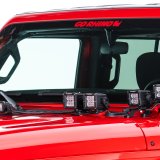 Go Rhino 18-20 Jeep Wrangler JL/JLU/Gladiator JT Light Mount - Two 3in Cubes thumbnail 9