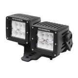 Go Rhino 18-20 Jeep Wrangler JL/JLU/Gladiator JT Light Mount - Two 3in Cubes thumbnail 5