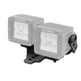 Go Rhino 18-20 Jeep Wrangler JL/JLU/Gladiator JT Light Mount - Two 3in Cubes thumbnail 7