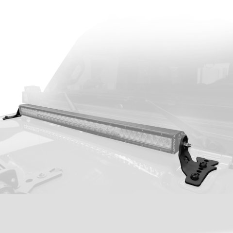 Go Rhino 18-20 Jeep Wrangler JL/JLU/Gladiator JT Light Mount - 30in Single Row thumbnail 5