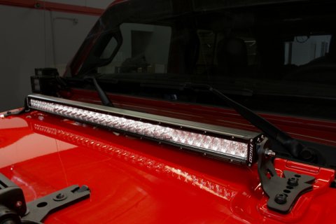 Go Rhino 18-20 Jeep Wrangler JL/JLU/Gladiator JT Light Mount - 30in Single Row thumbnail 6